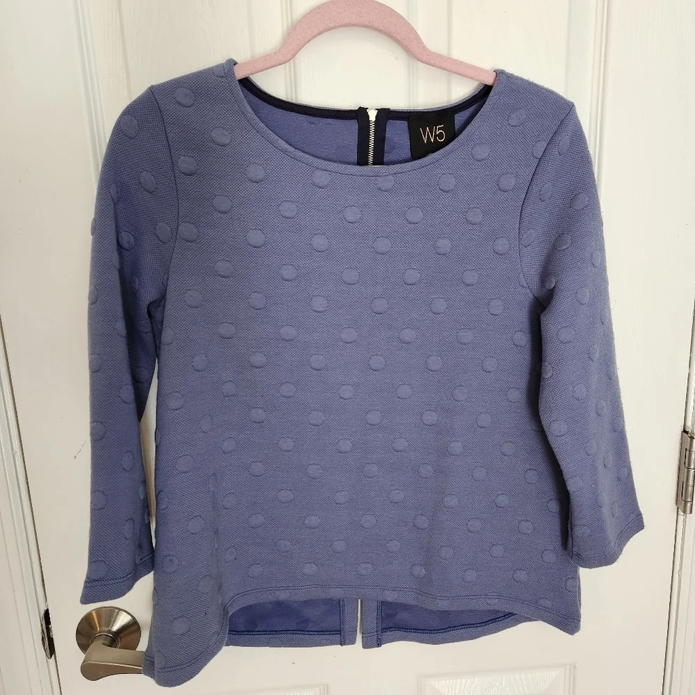 W5 Cornflower Blue Top